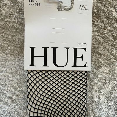 HUE Petite Fishnet Tights - Black - M/L